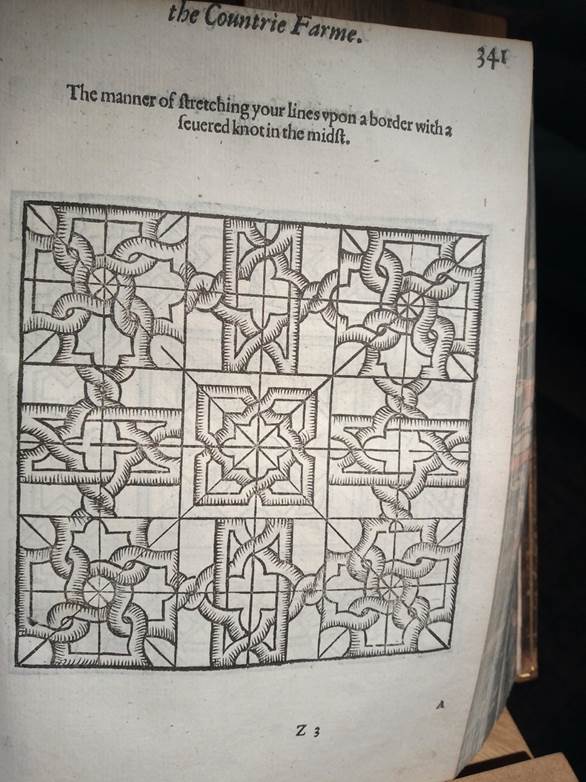 Garden Design for Estienne’s Countrie Farme (1600)